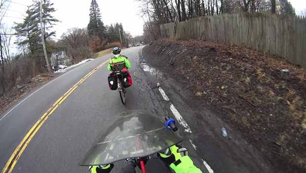 Rt 376 NB deterioration - S of marker 1108 - 2018-02-20