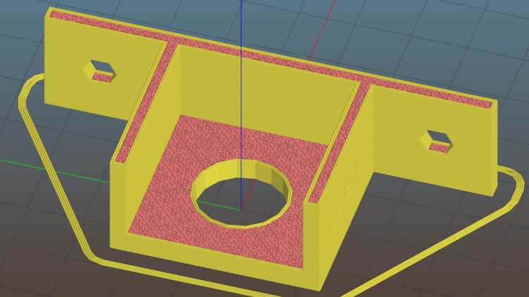 Control Box - Connector Mount - Slic3r