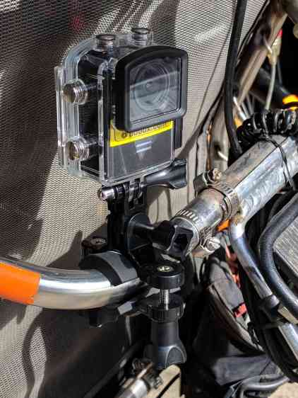 M20 in waterproof case - Tour Easy seat