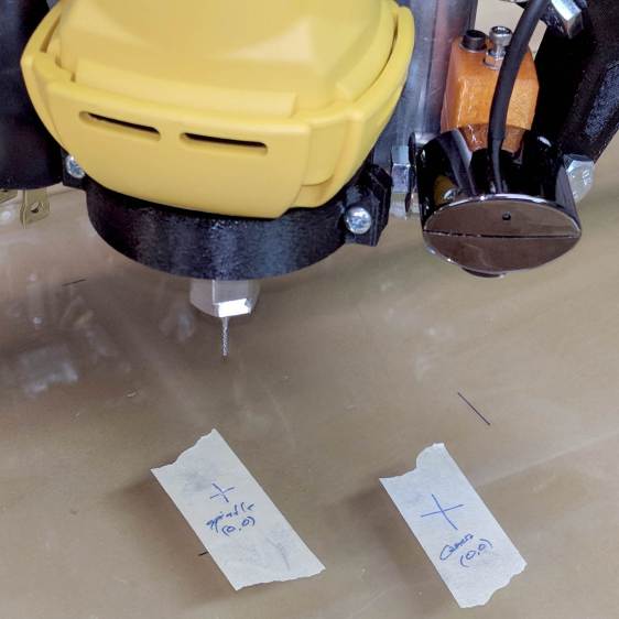 MPCNC - USB camera-to-spindle alignment
