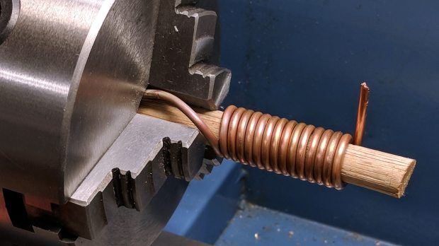DW660 Pen Holder - copper weight forming