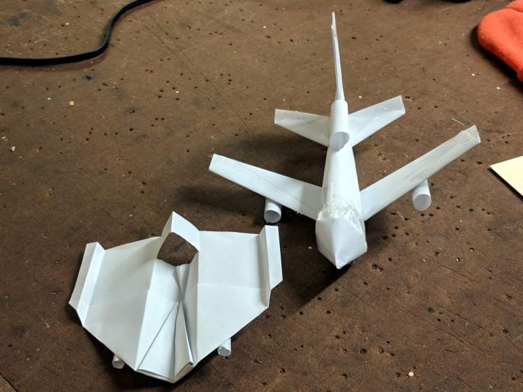 Paper Airplanes - front view