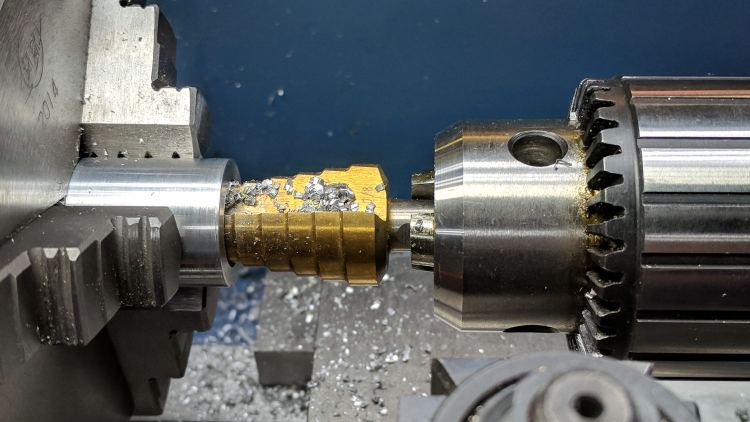 Bench Leg - step-drilling insert