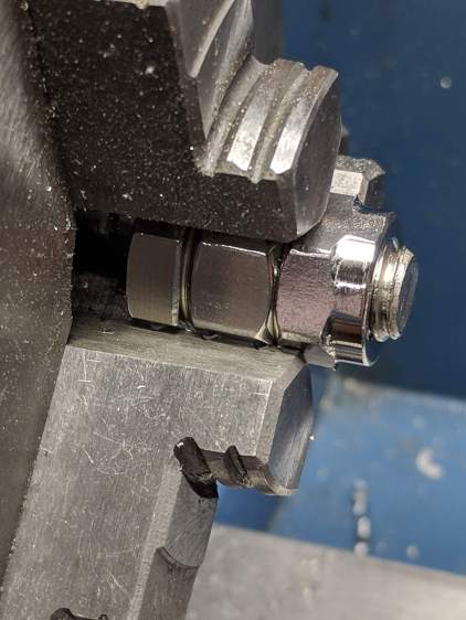 Bench Leg - nut shaping