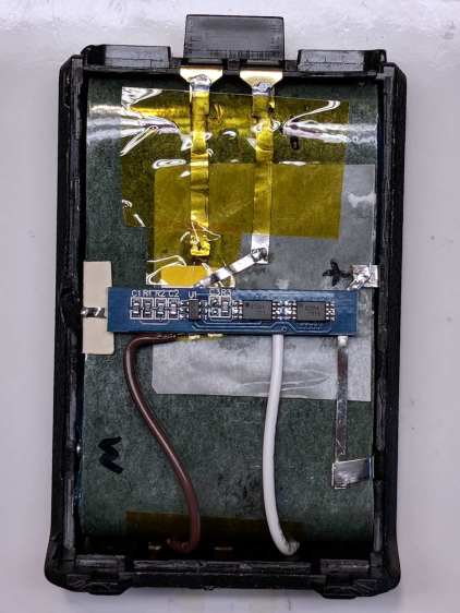 Baofeng BL-5 - new protection PCB - wiring 1