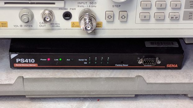 Sena PS410 Serial Server - in action