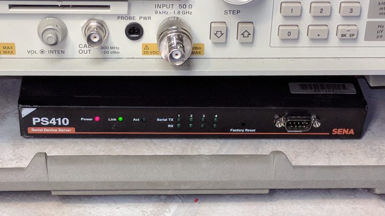 Sena PS410 Serial Server - in action