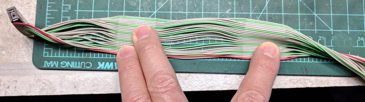 Segmented ribbon cable