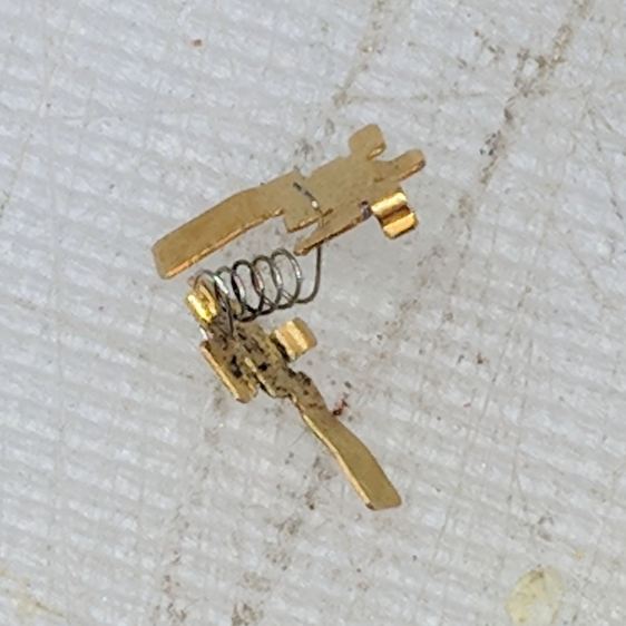 Vape cartridge - heater and contacts