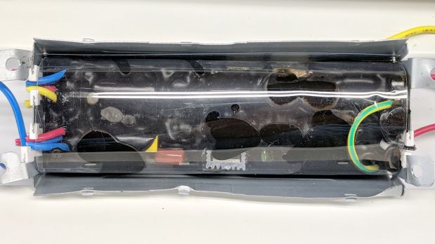 Electronic ballast - interior wrapped
