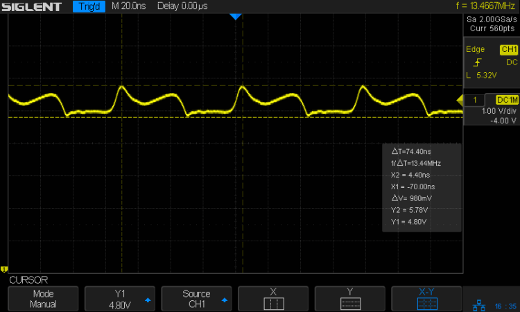 K1003 Channel Element - 13.4 MHz output - 1k bias