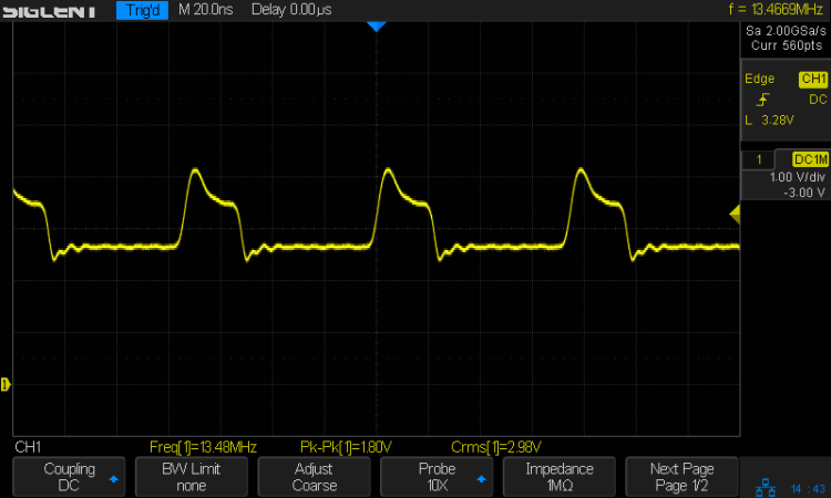 K1003 Channel Element - 470 ohm bias - 13.4 MHz output