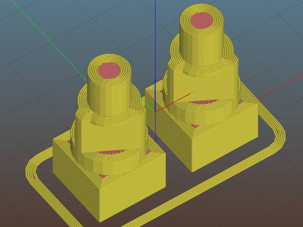 Propane QD Adapter Tool - Slic3r