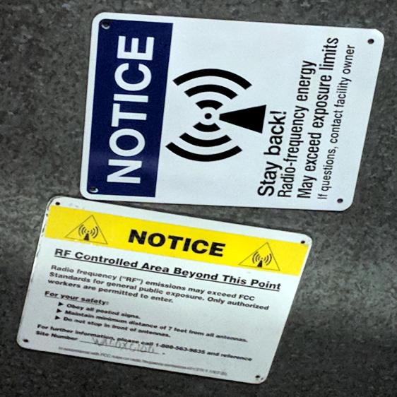 RF Controlled Area - detail