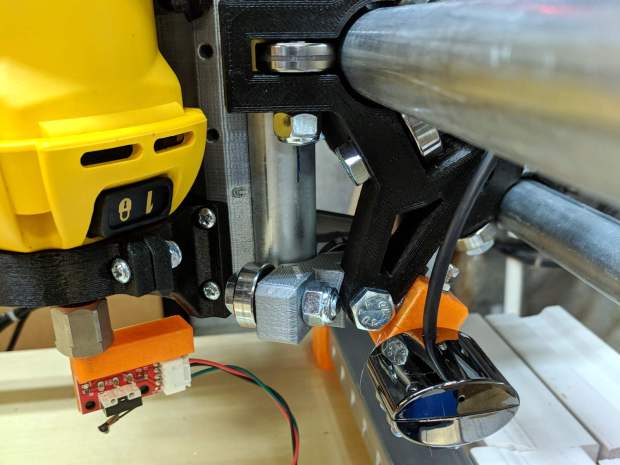 MPCNC - relocated camera - front view