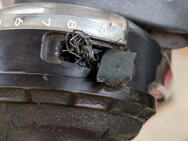 SRAM X.9 Rear Shifter - cable tangle