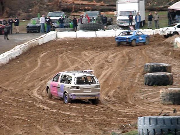 Sienna - Demolition Derby - running alone - 2018-04-28