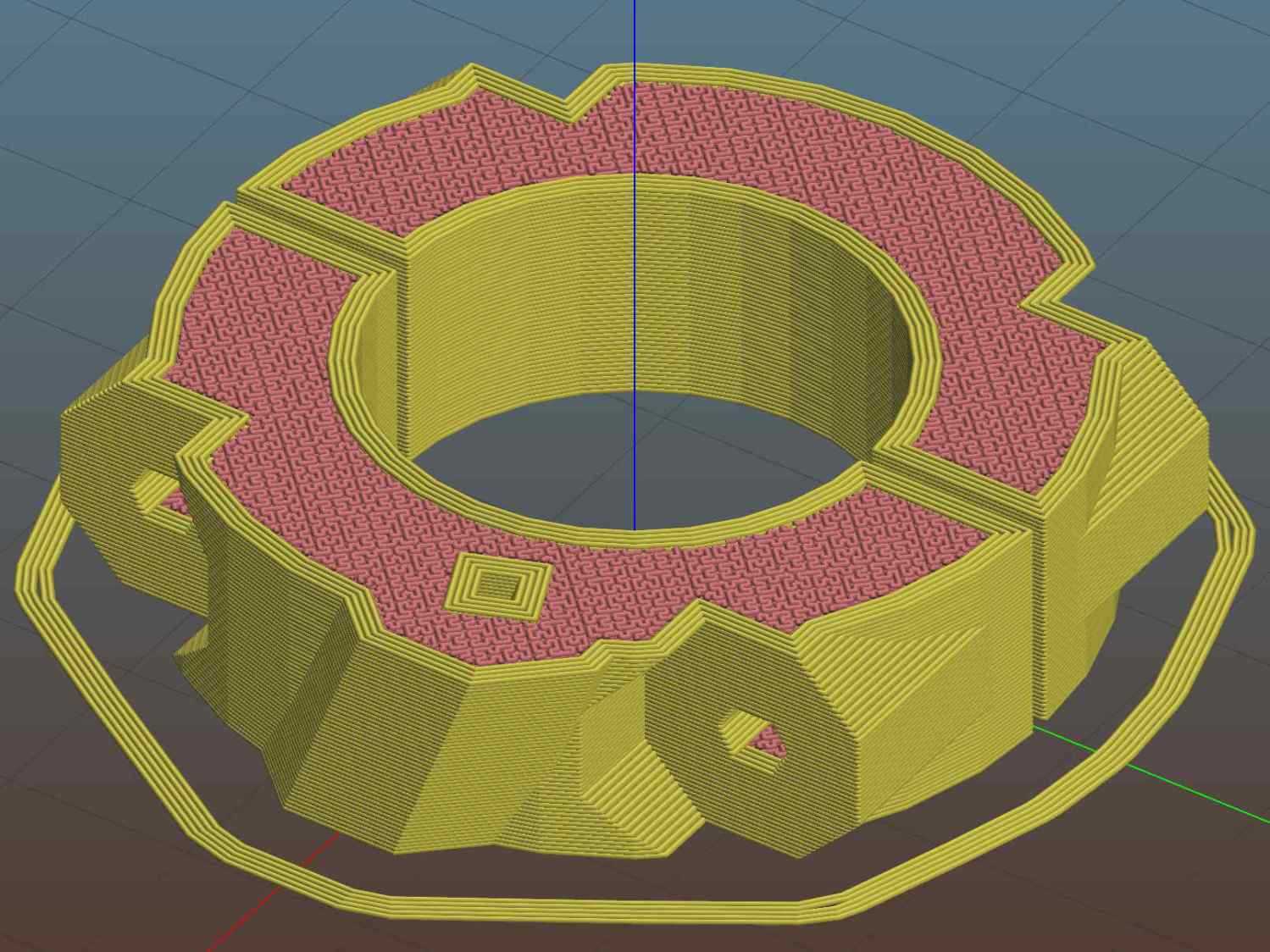 Front Derailleur Cable Clamp - Slic3r