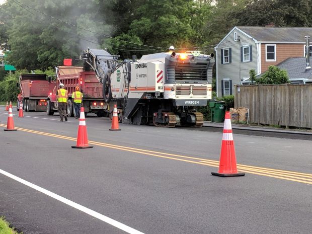 Rt 376 Red Oaks Mill - New Pavement Milling