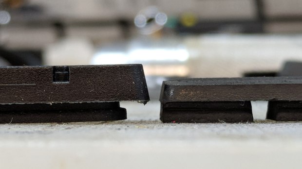 Bike brake pad wear