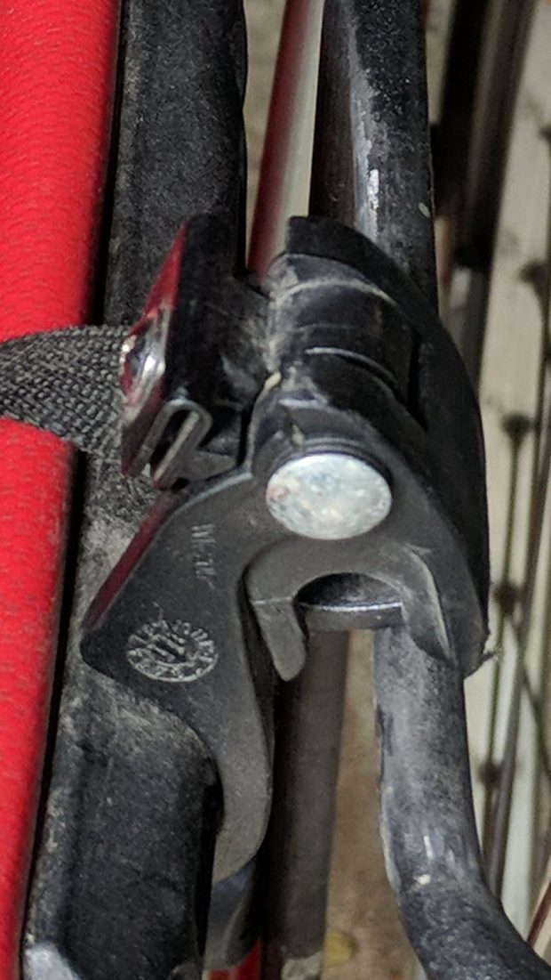 Ortlieb pack drop - QL latch - whoopsie