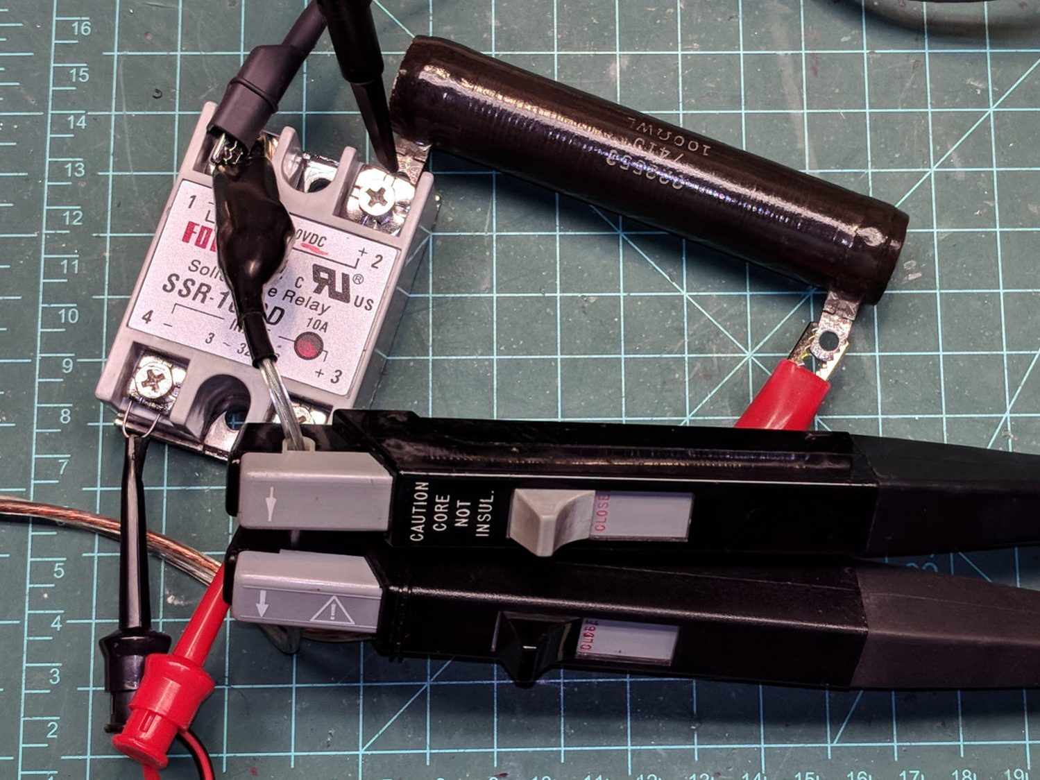 Tek A6302 Calibration Setup