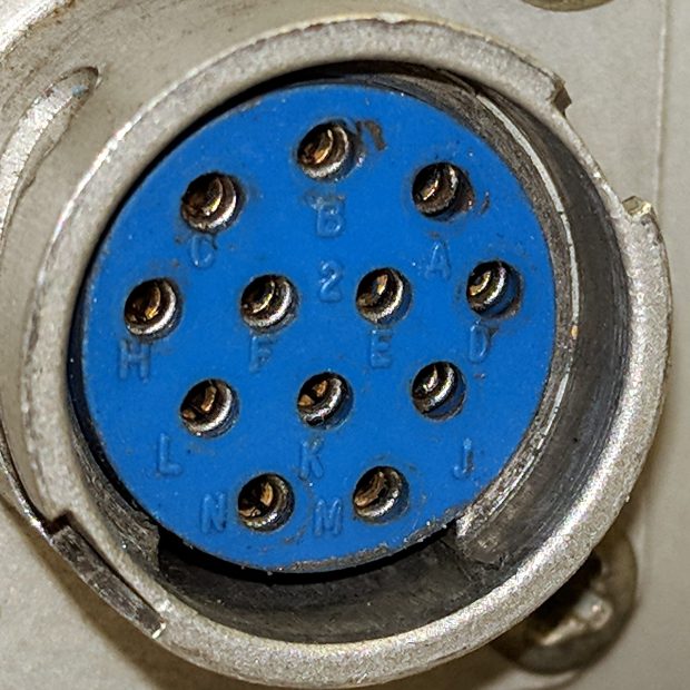 Tek AM503 Amplifier - Probe Connector - pin ID