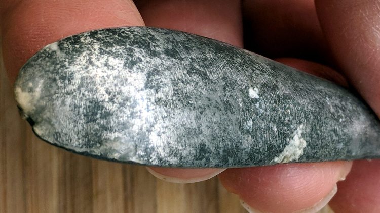 Cheese Slicer - epoxy coat - corrosion - detail