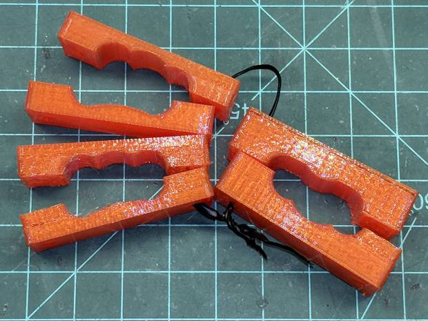 Soaker Hose Splice - test pieces
