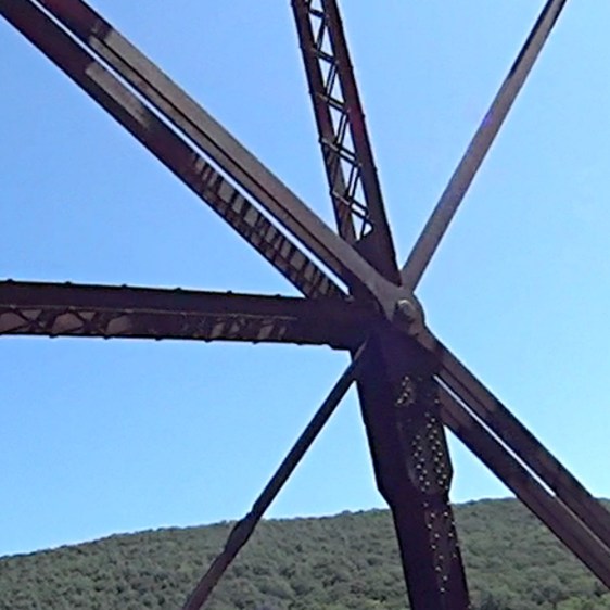 Belmar Bridge - Ironwork - bolt detail