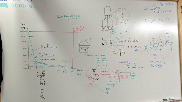 Whiteboard - Session 4 - transistor I vs V plot