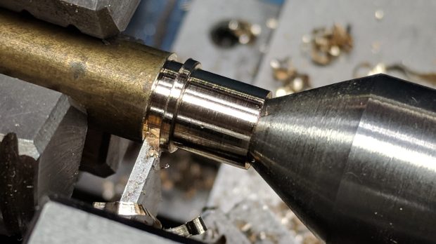 Presta-Schraeder Adapter - parting off