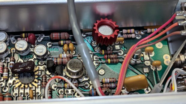 Tek AM503 - Q230 PCB detail