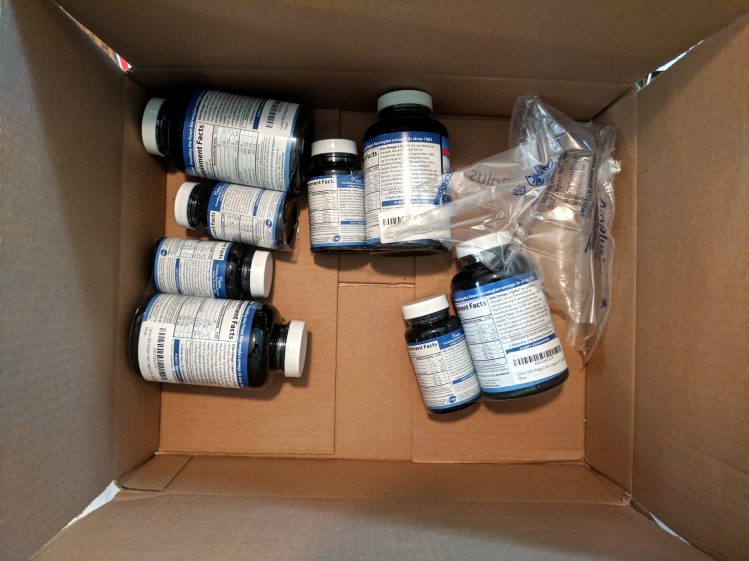 Amazon Package - Bottles