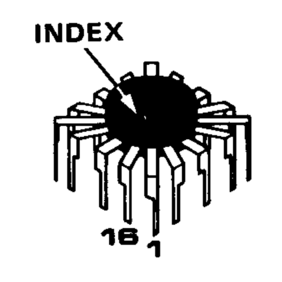 Tek AM503 Amplifier - Tek-unique IC pinout reference
