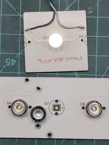 LED Panel - single LED test