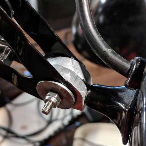 Magnifying Lamp Pivot - installed