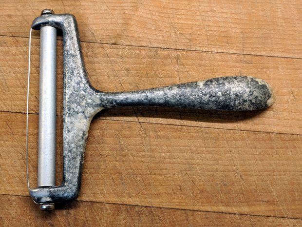 Cheese slicer - epoxy failure - front