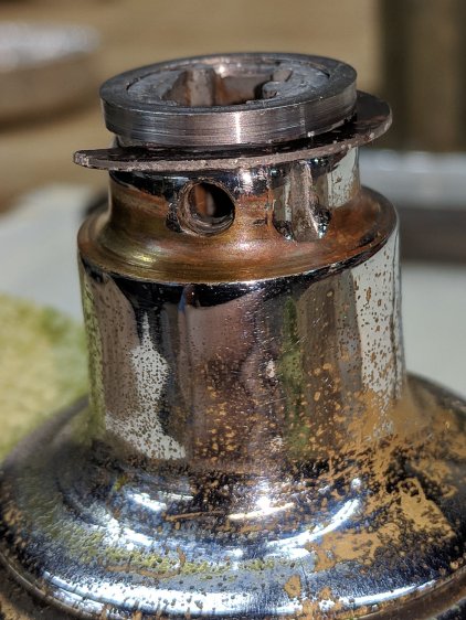 Doorknob - retainer trial fit