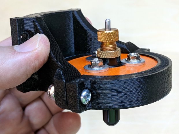 MPCNC - DW660 adapter drag knife holder - fixed position