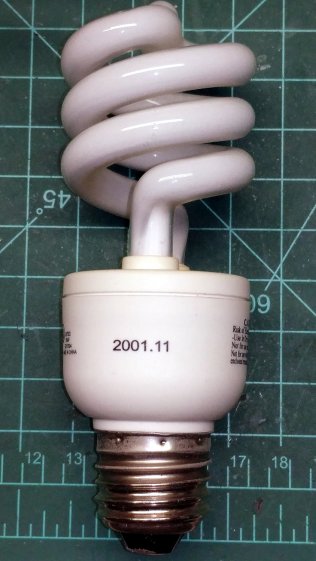Desk Lamp - long lived CFL