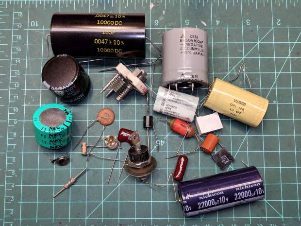 Capacitor show-n-tell