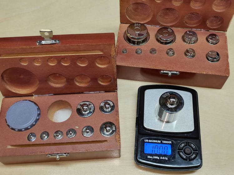 US-Magnum Scale - calibration check