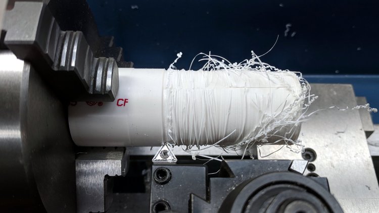 Crevice tool adapter - PVC swarf