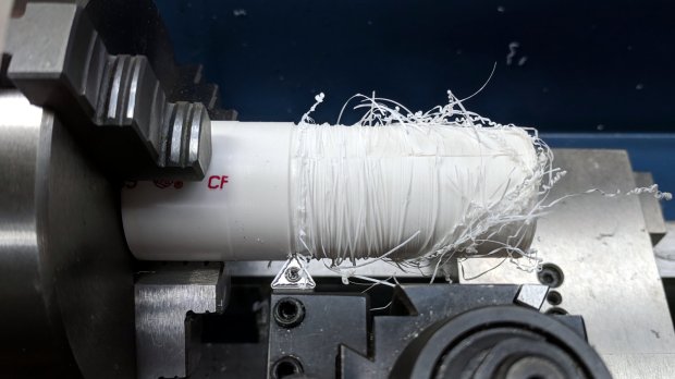 Crevice tool adapter - PVC swarf