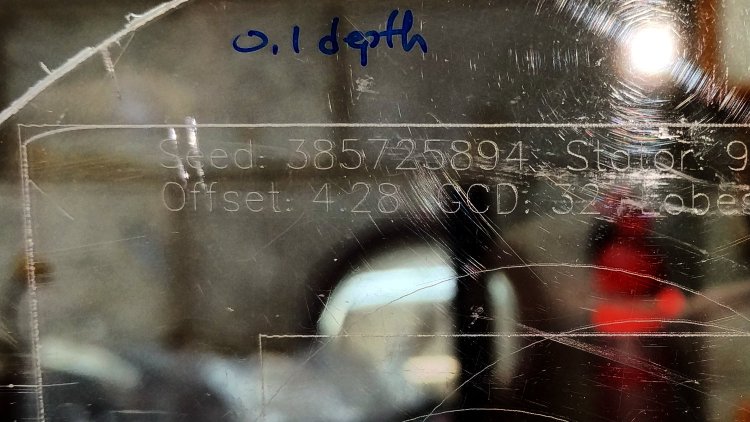 MPCNC - Diamond point - acrylic 0.1mm