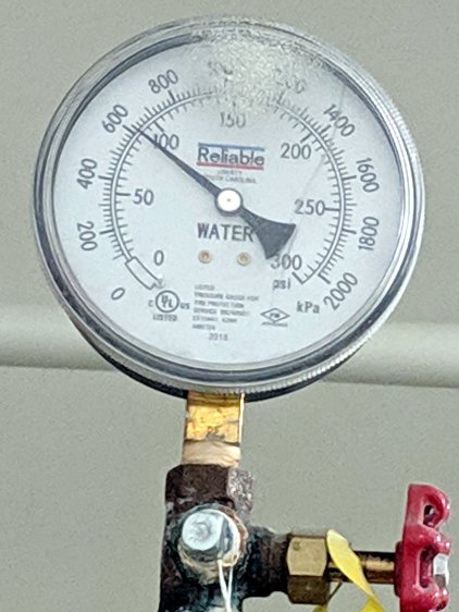 Hotel water pressure - floor 2