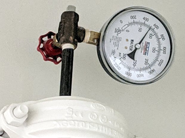 Hotel water pressure - floor 5 - top