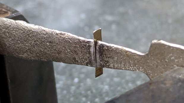 Toy lid lifter - silver solder setup