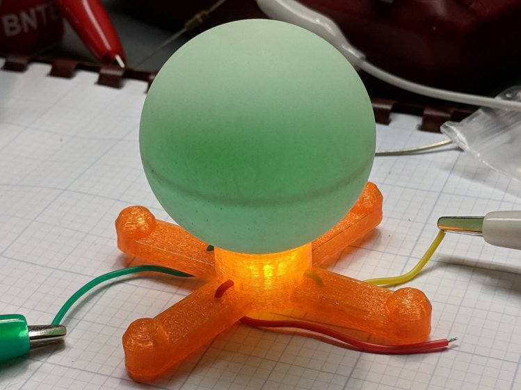 RGB LED - radome test